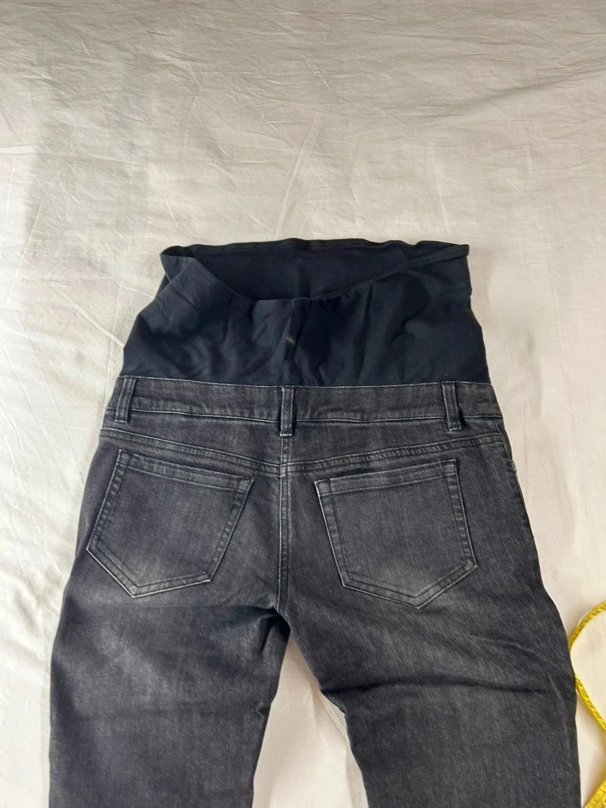 Jeans de cintura alta vertbaudet preto – photo 9